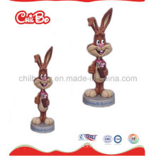 Smile Face Rabbit Plastic Toy (CB-PM019-S)